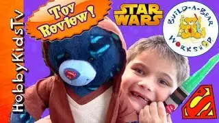 We Make a StarWars Build A Bear at BIG Workshop in Downtown Disneyland
