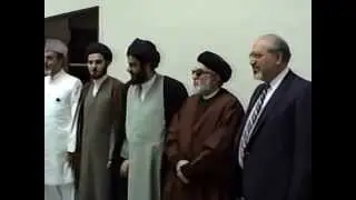 Opening ceremony for Al-Khoei Foundation, NY USA 1989