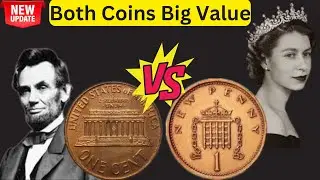 UK Penny vs US One Cent Worth Millions? Rare Coin Facts! rare coin values
