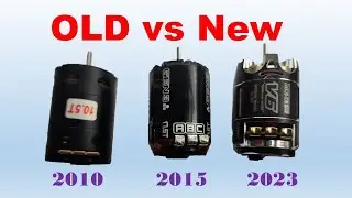 Old Design vs New Design.  How Far the Brushless Motor Has Come in 15 Years.