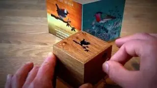 Menuett in G-Dur. J.S.Bach. Music Box from wood