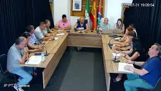 Pleno ordinario del Ayuntamiento de Cenes de la Vega 31-07-2025