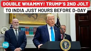 On Cam: 'Furious' Trump Drops 2nd Tariff Bombshell on India Just Hours Before August 1 Deadline