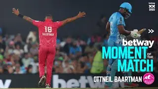 Betway Moment of the Match | Ottneil Baartman | Match 25 | Betway SA20