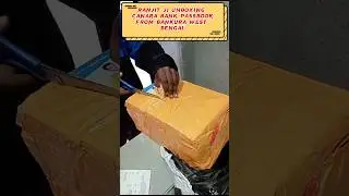 Canara Bank Passbook Order Online For CSP | Kiosk | Bank BC | Customer Unboxing