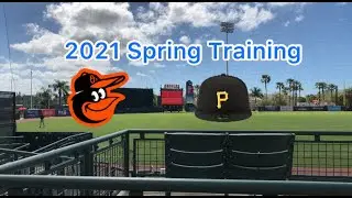 Great day at Ed Smith Stadium watching the Orioles and the Pirates. Spring Training 2021 is underway