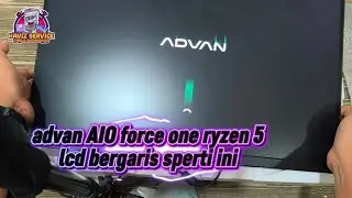 ADVAN AIO FORCE ONE PC RYZEN 5,TAMPILAN LCD NYA BERBAYANG,BEGINI CARA GANTI LCD NYA,YUK SIMAK