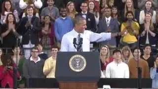 7 Memorable Moments from President Obama's Speech at Georgia Tech