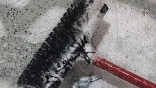 ASMR- Garage Floor Scrub ✨ Sudsy Brushing 🫧 🧼