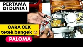KUPAS TUNTAS WATER HEATER GAS PALOMA : Cara Mengecek Modul, Selenoid, Membran, Penonjok, Sensor Api
