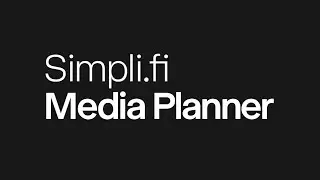Simpli.fi Media Planner Demo