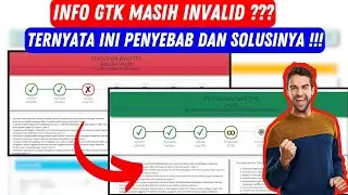 Solusi Info GTK Belum Valid | Terbaru&nbsp;- Mudah