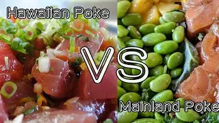 Hawaiian Poke vs Mainland Poke