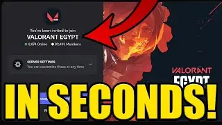 HOW to JOIN VALORANT EGYPT DISCORD SERVER ✅IPC & MOBILE✅I