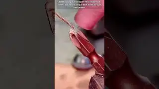 DIY Screwdriver tip Repairing with Spot Welding.