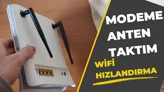 Wifi hızlandırma | Modeme anten nasıl takılır?