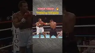 Mike Tyson vs Pinklon Thomas part 2 #boxing #motivation #history #miketyson #editing