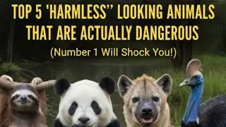 TOP 5 Harmless-Looking Animals That Are Extremely Dangerous (Number 1 Will Shock You!)