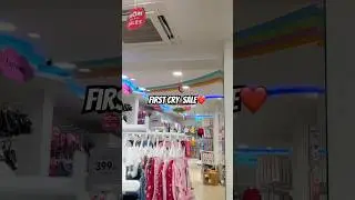 First cry sale❤️#trendingshorts#firstcry#youtubeshorts#minivlog#viralvideo#kidswear#viralshort#love