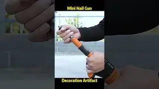 Decoration Artifact Mini Nail Gun #nailgun #artifacts #decoration