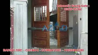 Automatic Swing Gate which Includes MS Gate, SS Gate and Framed Wooden Gate..