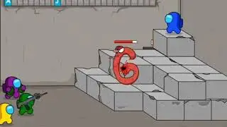어몽어스 VS ABC Lore Monster 32화 AMONG US ANIMATION 32 | reverse