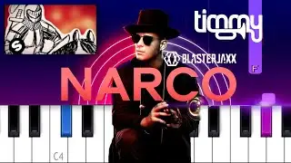 Blasterjaxx & Timmy Trumpet - Narco (Piano Tutorial)