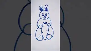 New Drawing Video#Easy Art#Virl Video#You Tube Shorts#Trending#Nura art#How To Draw Rabbit👍👌💕