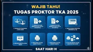 Wajib Tahu! Ini Rincian Tugas Proktor TKA 2025 di Hari Pelaksanaan Ujian