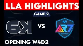 R7 VS 6K HIGHLIGHTS LLA SEASON 2023- GAME 2 W4D2 - MOVISTAR R7 VS SIX KARMA