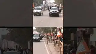 PM Modi's convoy gives way to ambulance during roadshow in Varanasi