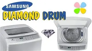 Samsung Diamond Drum | Mencuci Dengan Mesin Cuci Samsung Diamond Drum 7 Kg