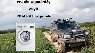 Prosty sposób na pranie w podróży - Pralka bez prądu