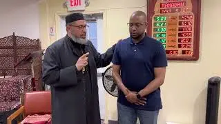 Brother Colin Takes The Shahada on the Last Night of Ramadan #shorts#youtubeshorts