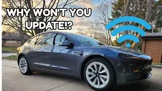 Почему программное обеспечение Tesla Model 3/Y 2023 года не обновляется? ВОЗМОЖНОЕ РЕШЕНИЕ СЕЙЧАС