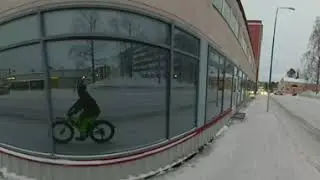 Kajaani läskipyöräilijän silmin  360