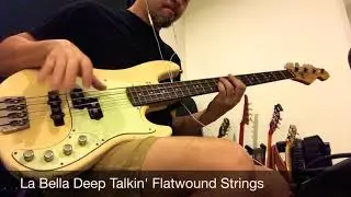 Flatwound Strings Comparison: La Bella Deep Talkin' Flats VS. Thomastik-Infeld Jazz Flats