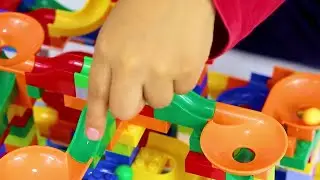 50 pce Marble run race ASMR ☆ Satisfying Building Blocks Original colorful Toys