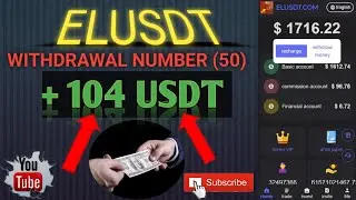 Daily Stable Income ELUSDT Light Investment Platform Ratio (6%~55%) Deposit and Start Earn USDT, TRX