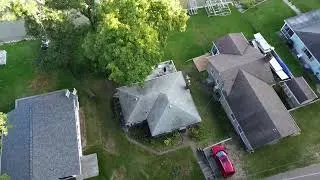 Birch lake Vandalia MI flying drone footage