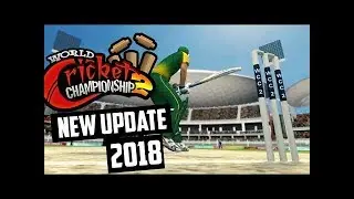 World Cricket Championship update version 2018 - Game Trailer and release in NOVEMBER.