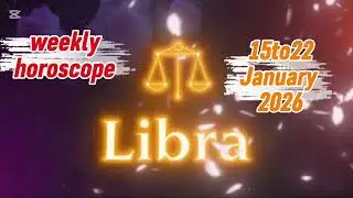 Libra weekly horoscope 15to22 January 2026