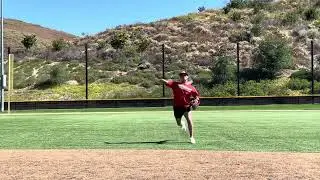 Nathan Slaton 2B/SS/3B Grace Brethren HS 2024 Summer Fielding Workout
