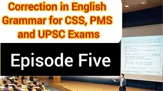 Error Detection And Correction | Spotting Errors | Rules/Concepts/English | Error Detection In Hindi