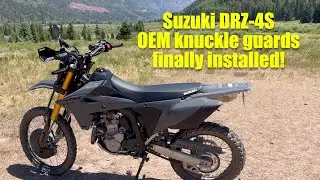 DR-Z4S OEM Knuckle Guards