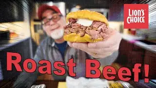 I'm Gordon, Today I'm eating a Roast Beef Sandwich! Lions Choice, Ellisville, MO.