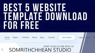 BEST 5 WEBSITE TEMPLATE DOWNLOAD FOR FREE