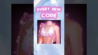 EVERY NEW CODE DTI SUMMER UPDATE! ALL NEW CODES DTI! ☀️ #dresstoimpress #dti #roblox