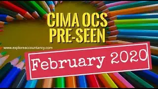 CIMA OCS February 2020 Pre-seen - Lottie Graphite - Operational Case study
