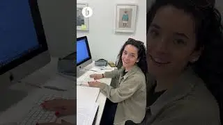 Meritxell i Gal·la, alumnes de quart del Grau en Publicitat, Relacions Públiques i Màrqueting